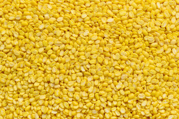 close up of yellow bean for background