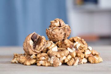 Plump walnuts