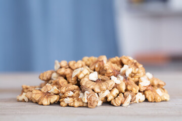 Obraz na płótnie Canvas Dried Nuts and Walnuts