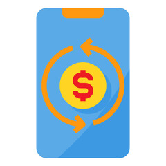 Money flat icon