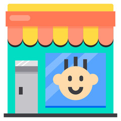 baby flat icon