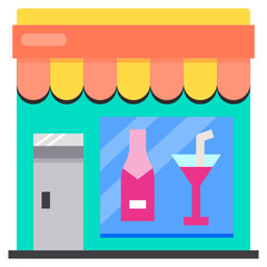 pub flat icon
