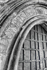 gothic church window