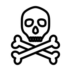 Poison Sign Icon