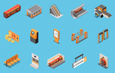 Subway Isometric Set