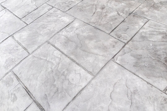 Stamp concrete floor texture background