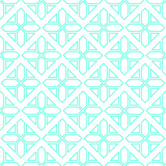 Islamic abstract ornament seamless pattern design