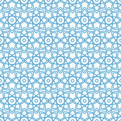 Islamic abstract ornament seamless pattern design