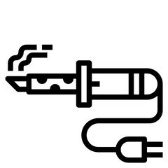 Elec_component line icon