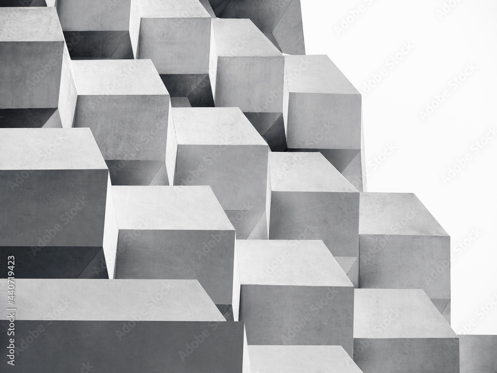 Aufkleber architecture details wall pattern geometric abstract background