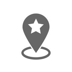 Location solid icon.