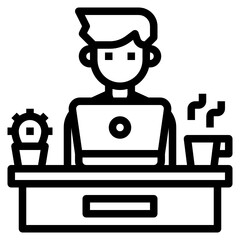 Work outline icon