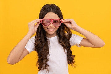 fashion accessory. going crazy. childhood happiness. fancy party look. happy funny kid