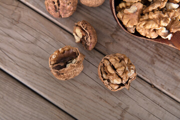 Dried fruit thin-skinned walnuts
