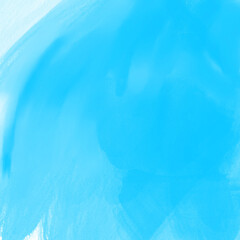 Abstract blue watercolor background art hand paint illustration. Digital art