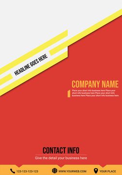 Minimal Brochure Design perfect for sport and tech 