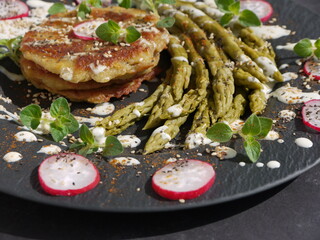Grüner Spargel