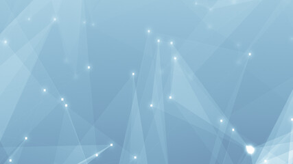 Abstract technology and science polygonal space low poly background Tone blue gray with connecting dots and lines.