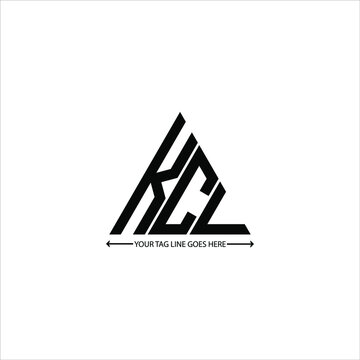 KCL letter logo creative design. KCL unique design