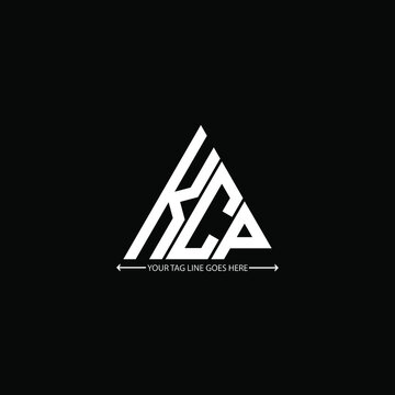 KCP letter logo creative design. KCP unique design

