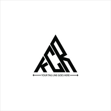 KCR letter logo creative design. KCR unique design
