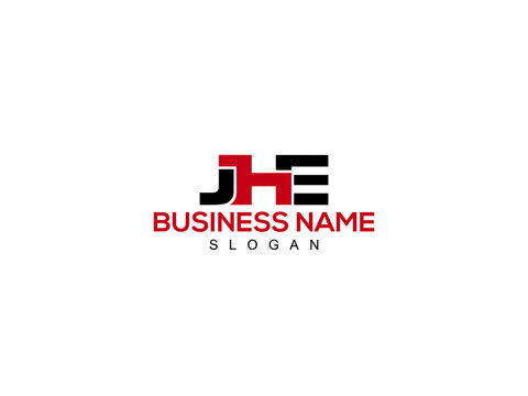 Letter JHE Logo Icon Design For All Kind Of Use