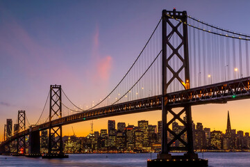Fototapeta na wymiar Famous Golden Gate Bridge San Francisco in California USA