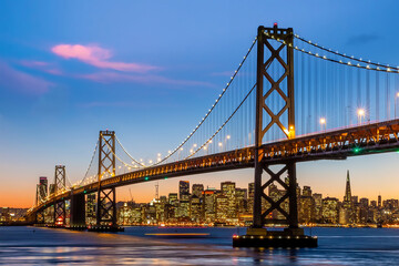 Fototapeta na wymiar Famous Golden Gate Bridge San Francisco in California USA