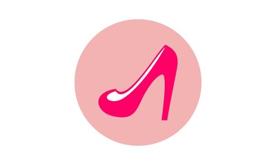brand lifestyle high heels logo