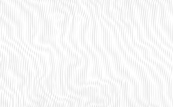 Reticulated texture of lines and moire effect. Linear background with stabilized filling of intersecting white and gray lines. Design template. Vector overlay pattern