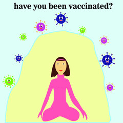 get the vaccinate ,woman after vaccinate safe awful monster covid 