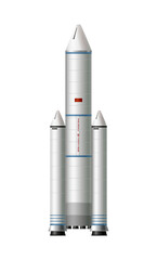 Rocket Realistic Illustration