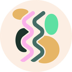 Modern abstract. Minimal covers design. Colorful geometric background, vector illustration.