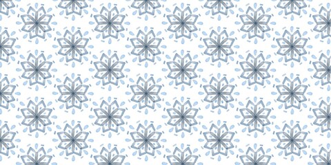 Elegant seamless pattern with abstract watercolor, design elements. Modern geometric design for paper, cover, fabric, interior decor and other users.