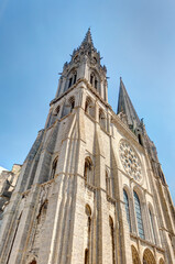 Fototapeta na wymiar Chartres Cathedral, HDR Image