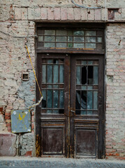 old abandoned building