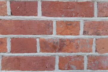 red brick wall