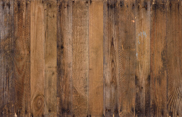 Vintage wood background texture. Old weathered rough planks, evenly sharp and detailed backdrop.