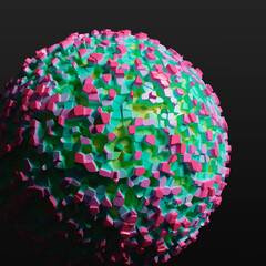 Abstract 3d art background