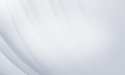 Abstract wave white and gray gradient geometric background. With space for concept design Technology and modern.