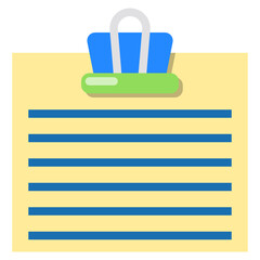 Obraz premium files flat icon