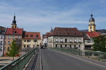 Fototapeta na wymiar Mainbrücke Kitzingen