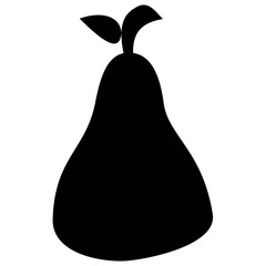 pear icon vector