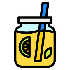 Beverage line icon