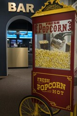 Cinema and popcorn