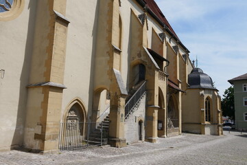 Fototapeta na wymiar Sankt Johannes in Kitzingen