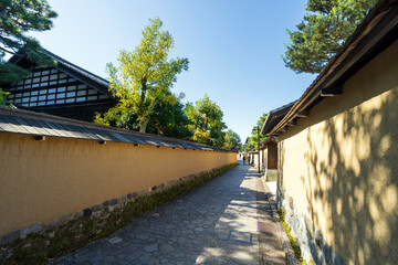 Fototapeta premium 金沢を代表する観光地・長町武家屋敷跡