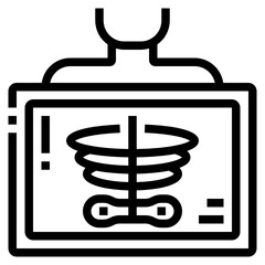 xray line icon