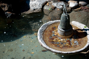 Monastery water fountain