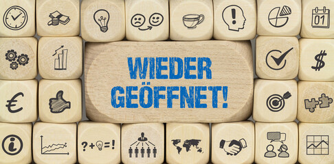 Wieder geöffnet! 